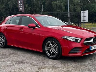 Red Used 2019 Mercedes A180 AMG line Hatchback | £13,195 (Fair price)