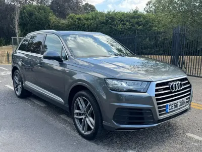 Used Audi Q7 S-Line 218 HP (160 kW) 2016 Grey SUV