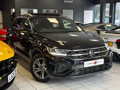 Used VW T-Roc R-line 2022 Black SUV
