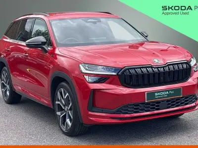 Used Skoda Kodiaq SportLine 110 HP (80 kW) 2026 Velvet red metallic SUV