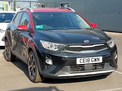 Used Kia Stonic First Edition 113 HP (83 kW) 2018 Black SUV