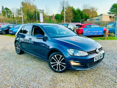 Used VW Golf VII Edition 2016 Blue Hatchback