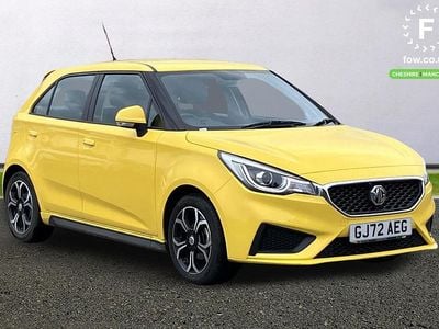 Used MG MG3 Excite 106 HP (77 kW) 2022 Yellow Hatchback