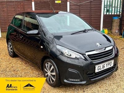 Black Used 2016 Peugeot 108 Active Hatchback | £2,200 (Super price)