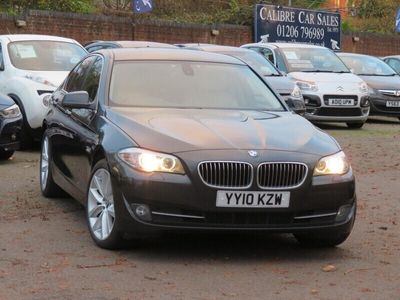 used BMW 530 5 Series 2010 d SE 3.0 4dr Step Auto Saloon F10 Diesel Dark Graphite Grey