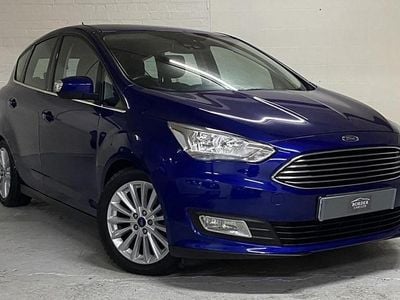 Blue Used 2018 Ford C-MAX Titanium MPV | £6,740 (Good price)