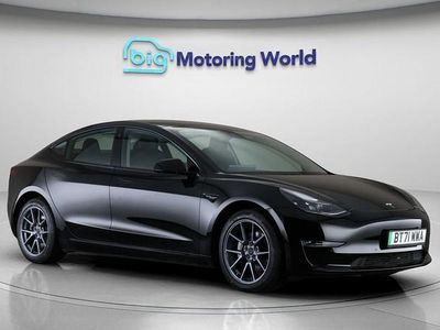 Black Used 2021 Tesla Model 3 Long Range AWD Sedan | £15,100 (Fair price)