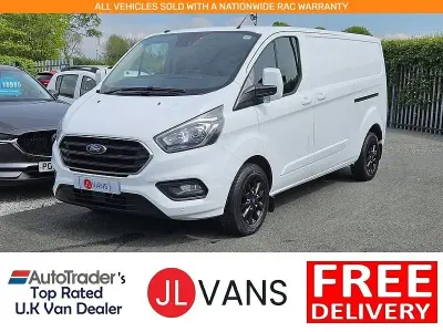 Gebraucht Ford Transit Custom Limited 130 PS (95 kW) 2022 Weiß Van