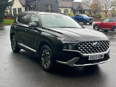 Begagnad Hyundai Santa Fe Premium 230 HK (169 kW) 2023 Svart SUV