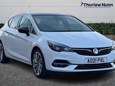 Used Vauxhall Astra Edition 145 HP (106 kW) 2021 Summit white Hatchback