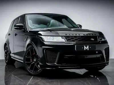 Used Land Rover Range Rover Sport SVR 575 HP (422 kW) 2019 Black SUV