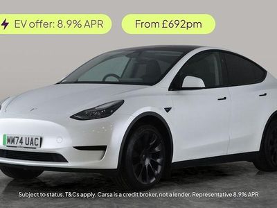 White Used 2024 Tesla Model Y Long Range RWD SUV | £35,081 (Expensive)