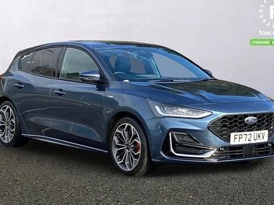 Used Ford Focus ST-Line 125 HP (91 kW) 2022 Blue Hatchback