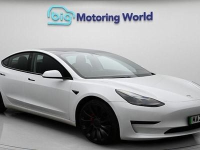 Usado Tesla Model 3 Performance 461 kW (627 HP) 2022 Branco Sedan