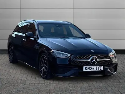 Begagnad Mercedes C200 AMG Line Premium 200 HK (147 kW) 2025 Svart Kombi