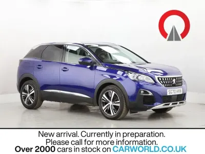 Used Peugeot 3008 Allure 130 HP (95 kW) 2020 Blue SUV