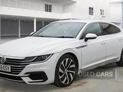 Used VW Arteon R-line 190 HP (139 kW) 2019 White Hatchback