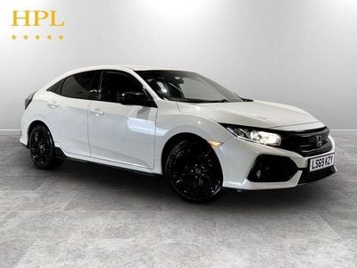 Used Honda Civic Sport 126 HP (92 kW) 2019 White Hatchback
