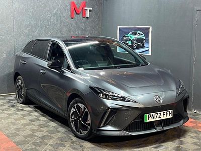 Begagnad MG MG4 EV Trophy 2022 Grå Halvkombi
