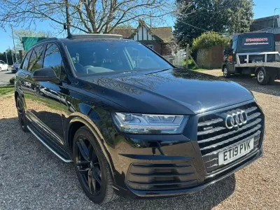 Used Audi Q7 Black Edition 286 HP (210 kW) 2019 Black SUV