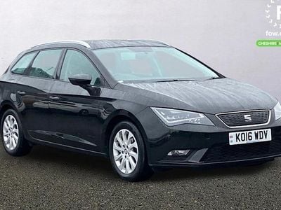 Used Seat Leon Ecomotive 110 HP (80 kW) 2016 Black Estate