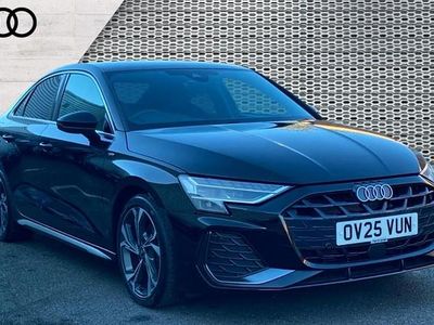 Used Audi A3 S-Line 150 HP (110 kW) 2025 Black Sedan