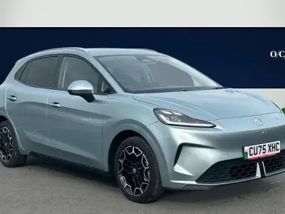 New MG MG4 EV 2026 Green Hatchback