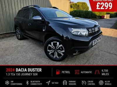 Used Dacia Duster Journey 150 HP (110 kW) 2024 Black SUV