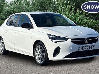 Begagnad Vauxhall Corsa Design Edition 75 HK (55 kW) 2022 Vit Halvkombi