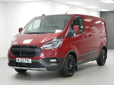 Used Ford Transit Custom 170 HP (125 kW) 2022 Red Van