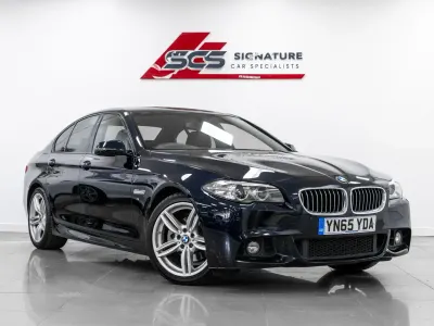 Begagnad BMW 520 M Sport 190 HK (139 kW) 2015 Svart Sedan