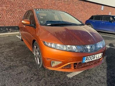 Orange Used 2008 Honda Civic ES Hatchback | £2,000 (Fair price)