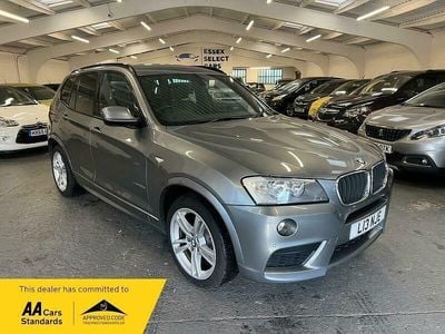 Grey Used 2013 BMW X3 M Sport SUV | £9,500 (Fair price)