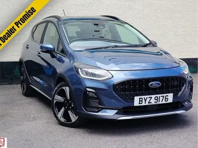 Used Ford Fiesta Active 125 HP (91 kW) 2023 Blue Hatchback