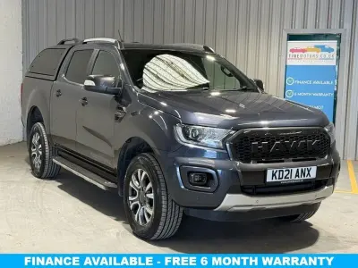 Usado Ford Ranger Wildtrack 2021 Gris Pickup/Camioneta