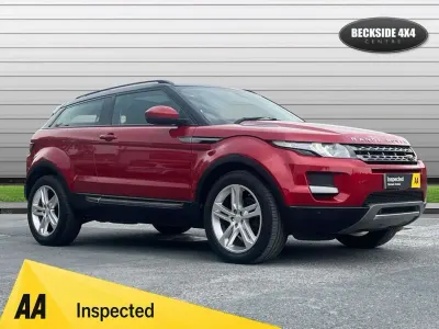 Used Land Rover Range Rover evoque Pure 150 HP (110 kW) 2015 Red Coupe