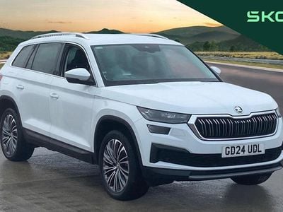 Used Skoda Kodiaq SE L Executive 150 HP (110 kW) 2024 White SUV