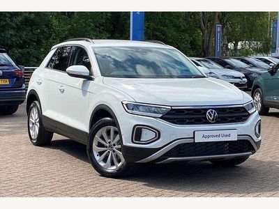White Used 2025 VW T-Roc Match SUV | £21,695 (Fair price)