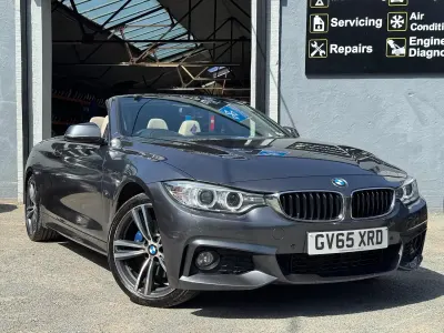 Used BMW 420 M Sport 190 HP (139 kW) 2015 Grey Cabriolet
