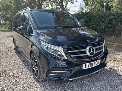 Used Mercedes V220 AMG line 2018 Black MPV