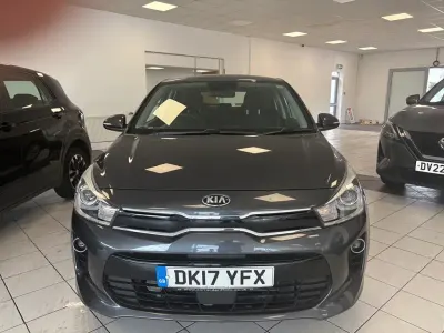 Used Kia Rio 84 HP (61 kW) 2017 Grey Hatchback