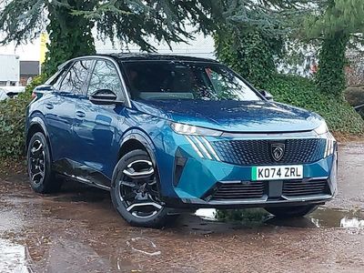 Blue Used 2025 Peugeot e-3008 GTi SUV | £25,998 (Fair price)