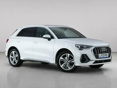 Used Audi Q3 S-Line 150 HP (110 kW) 2023 White SUV