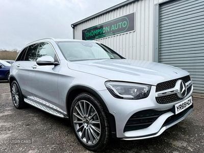Used Mercedes GLC220 AMG Line Premium 194 HP (142 kW) 2019 Silver Estate