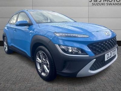 Blue Used 2021 Hyundai Kona SE SUV | £14,495 (Fair price)