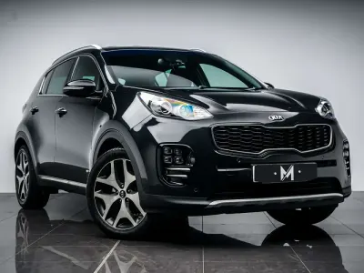 Used Kia Sportage GT-Line 174 HP (127 kW) 2017 Black SUV