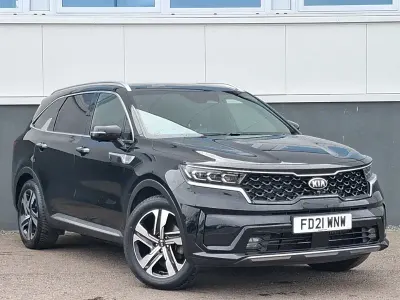 Used Kia Sorento 226 HP (166 kW) 2021 Black SUV