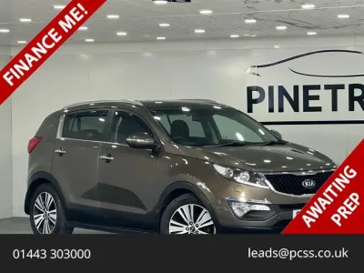 Begagnad Kia Sportage 116 HK (85 kW) 2015 Brun SUV