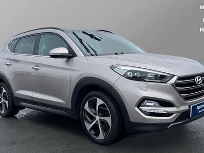 Used Hyundai Tucson Premium 230 HP (169 kW) 2022 Sunset red SUV