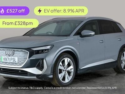Grey Used 2021 Audi Q4 e-tron S-Line SUV | £19,303 (Good price)